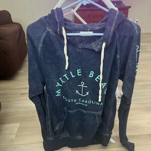 Myrtle Beach SC Navy Blue sweatshirt size large